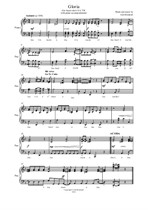 Gloria (Piano Score)